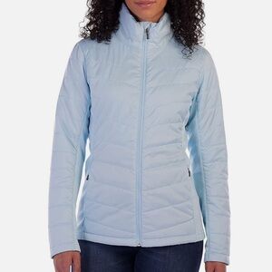 Spyder Women's Peak Insulator Jacket, Light Blue (Frost) Size Medium